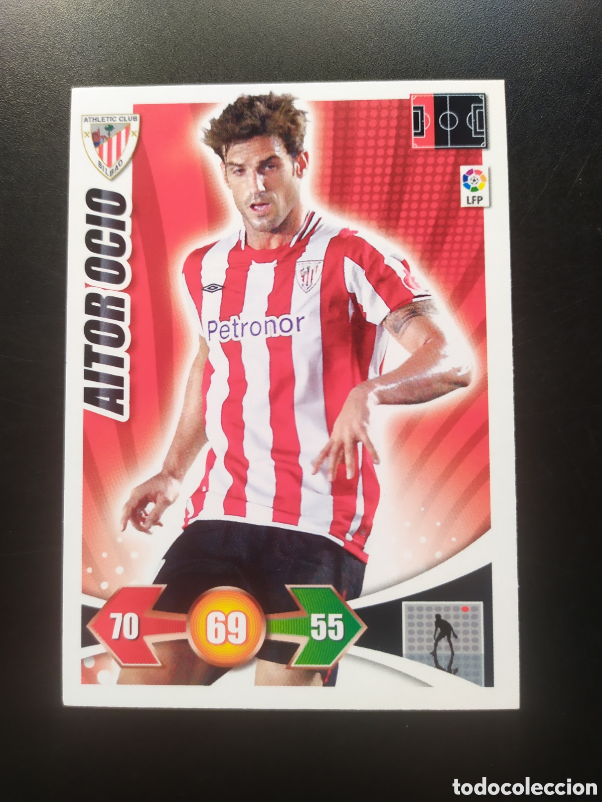 Football Stickers: Adrenalyn 2009 2010 09 10 panini Aitor Ocio Athletic Bilbao