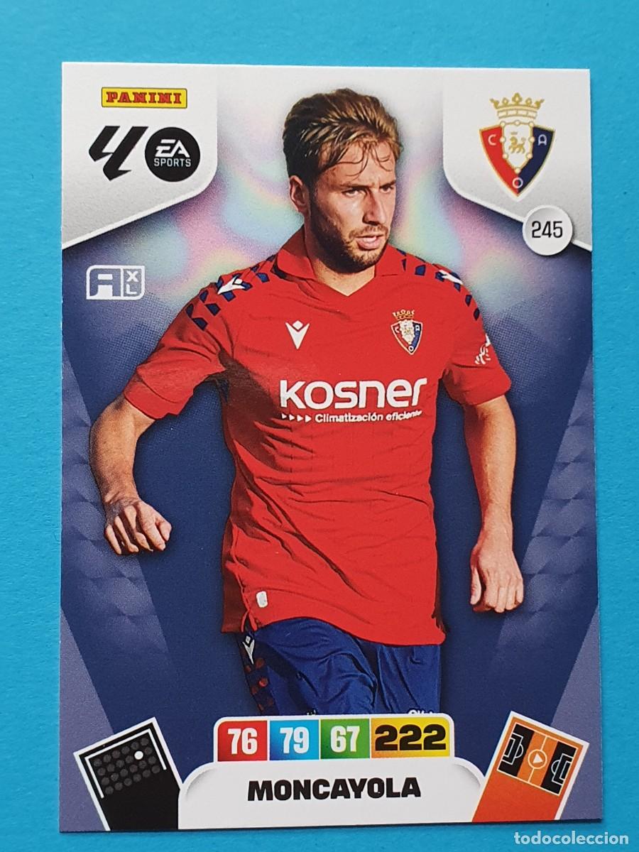 Fu&szlig;ball-Sticker: #245 MONCAYOLA (Osasuna) - Adrenalyn XL LaLiga 2025-26