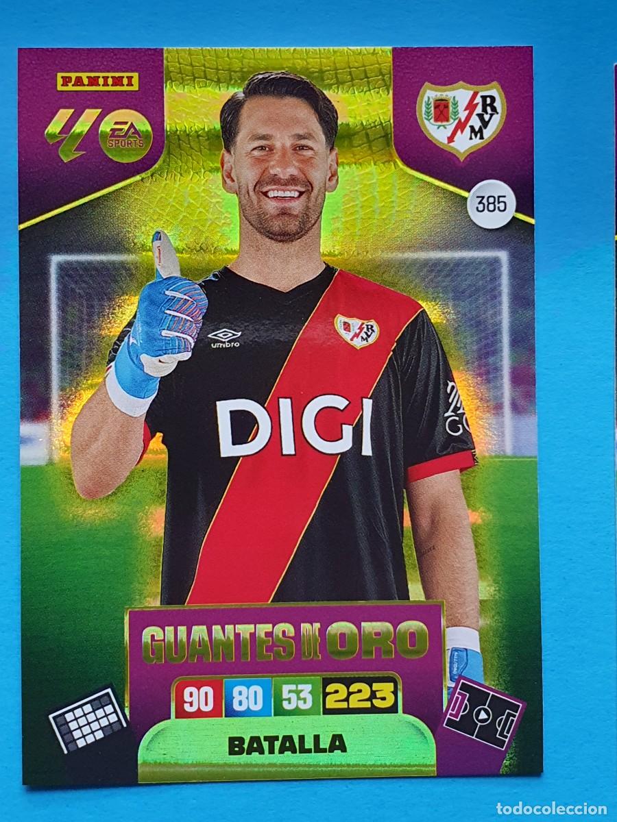 Figurine di Calcio: Guantes de Oro #385 BATALLA (Rayo) - Adrenalyn XL LaLiga 2025-26