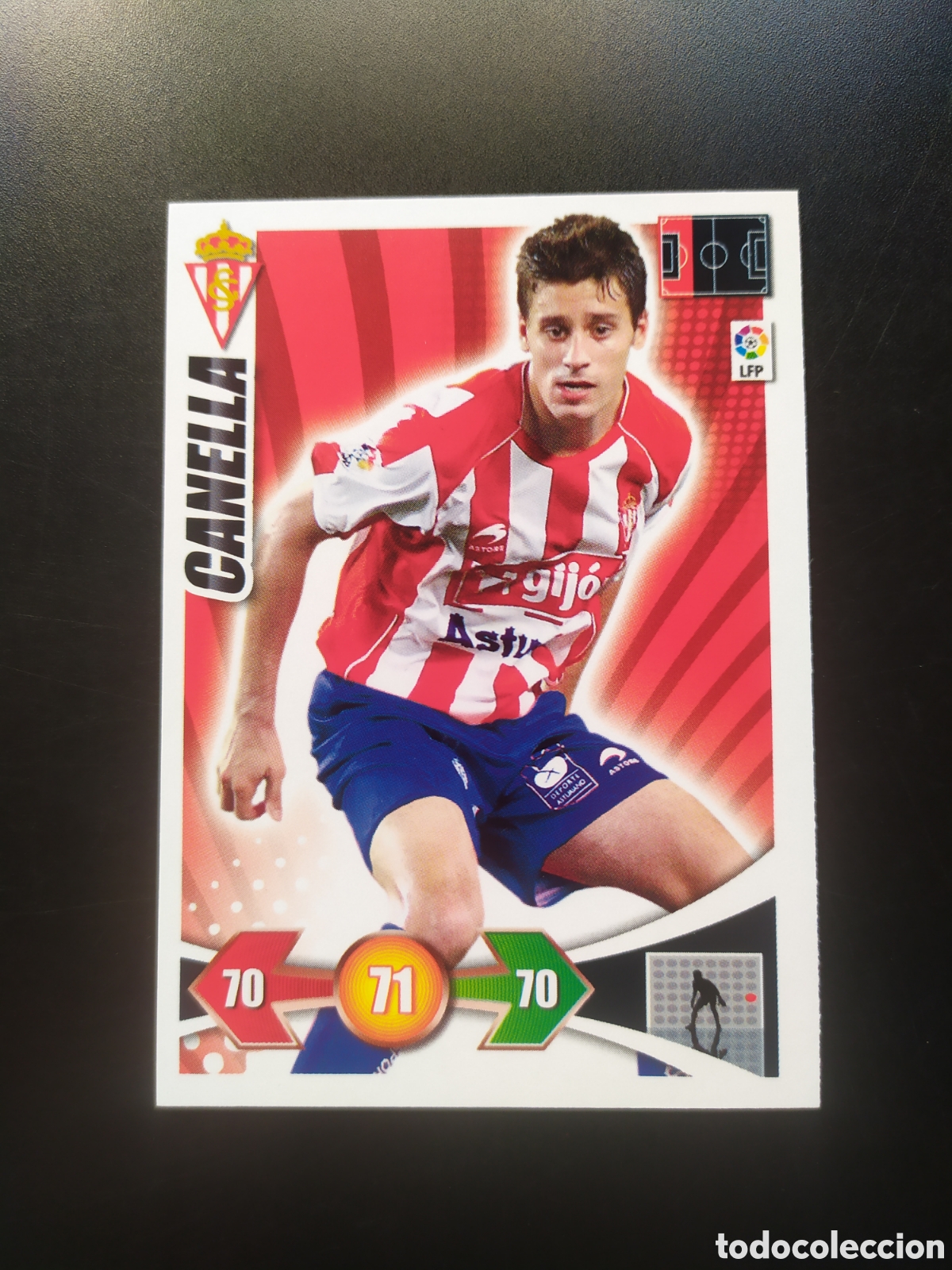 Cromos de F&uacute;tbol: Adrenalyn 2009 2010 09 10 panini Canella Sporting Gij&oacute;n