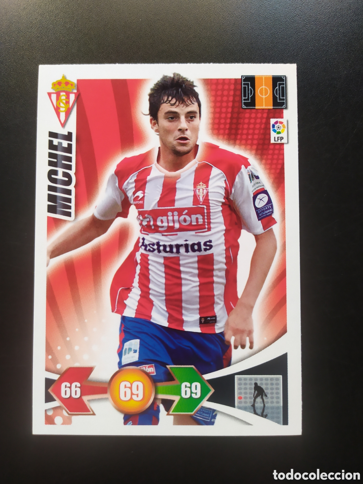 Cromos de F&uacute;tbol: Adrenalyn 2009 2010 09 10 panini Michel Sporting Gij&oacute;n