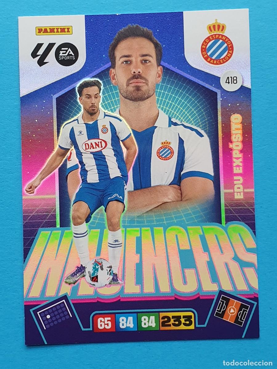 Fu&szlig;ball-Sticker: Influencers #418 EDU EXPOSITO (Espanyol) - Adrenalyn XL LaLiga 2025-26