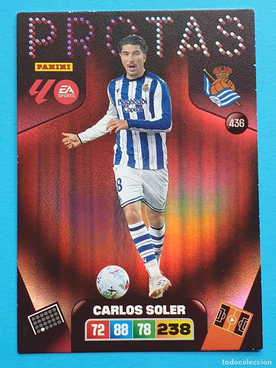 Fu&szlig;ball-Sticker: Protas #436 CARLOS SOLER (Real sociedad) - Adrenalyn XL LaLiga 2025-26