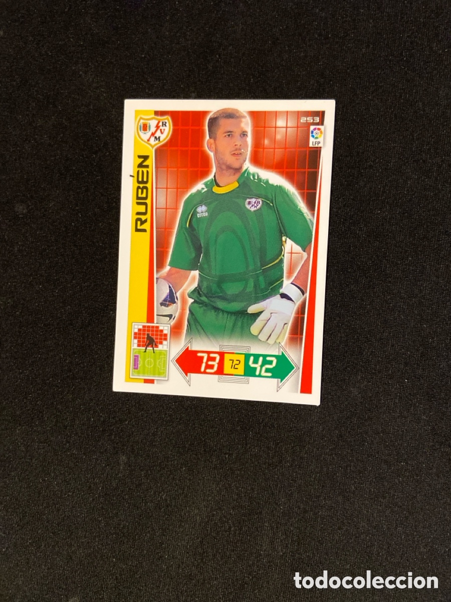 Cromos de Futebol: RUBEN 253 (RAYO VALLECANO) 2012-2013 12 13 ADRENALYN PANINI CROMO CARTA A-2