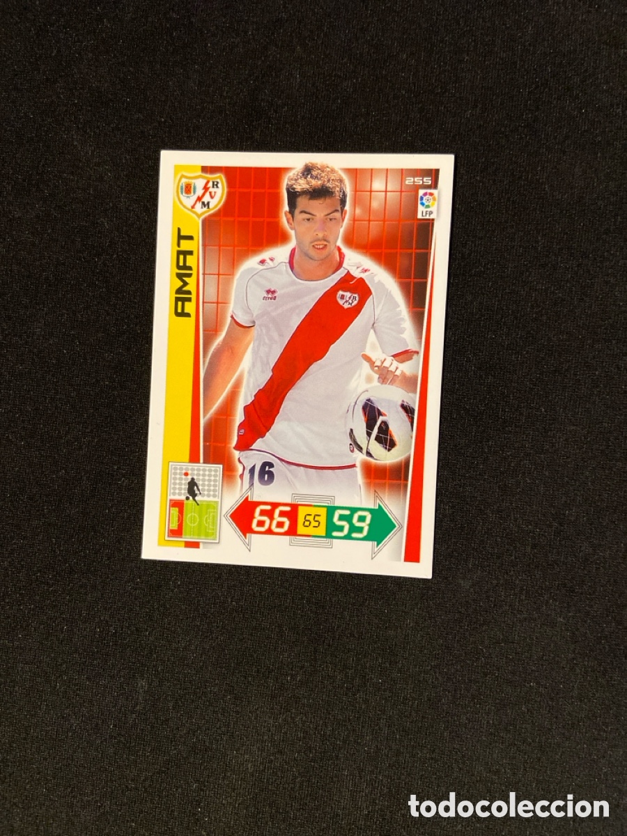 Fu&szlig;ball-Sticker: AMAT 255 (RAYO VALLECANO) 2012-2013 12 13 ADRENALYN PANINI CROMO CARTA A-2