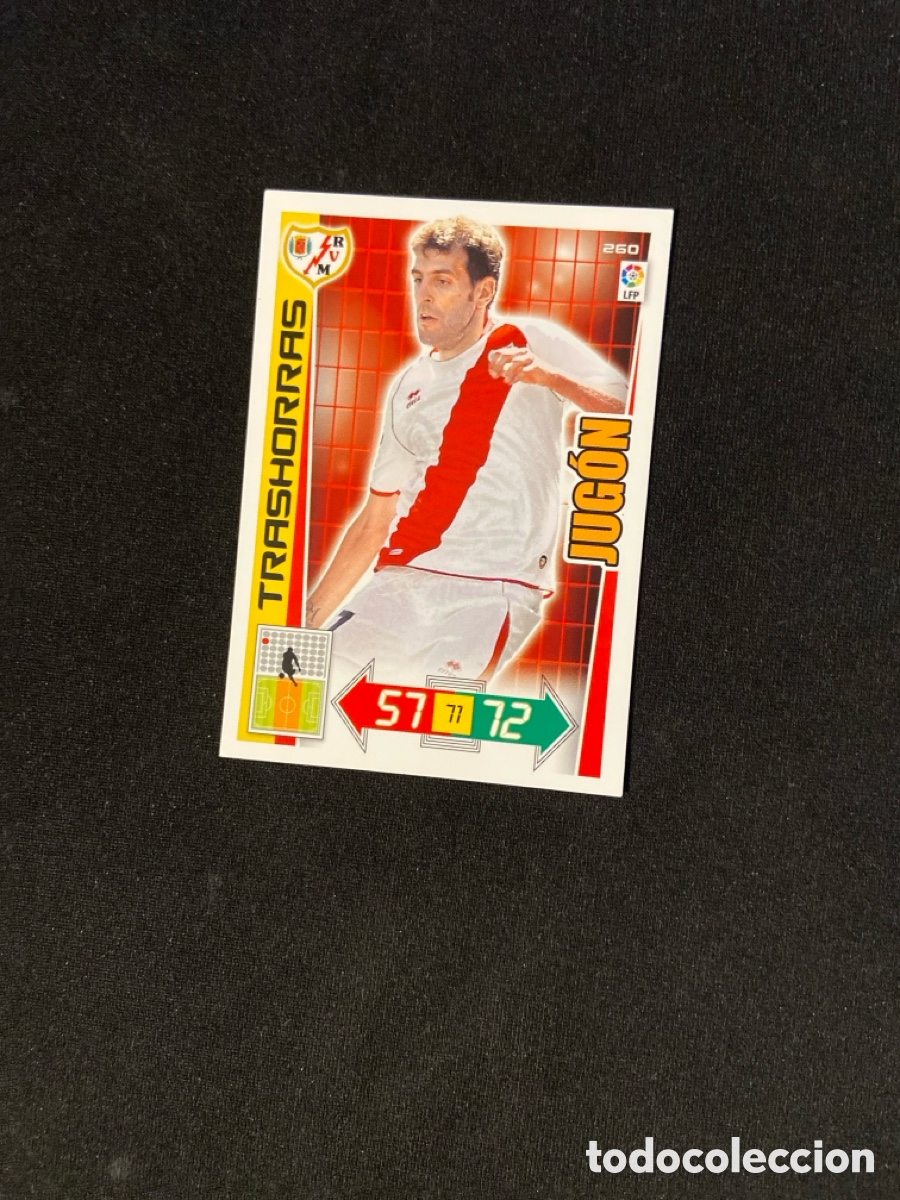 Cromos de Futebol: TRASHORRAS 260 (RAYO VALLECANO) 2012-2013 12 13 ADRENALYN PANINI CROMO CARTA A-2