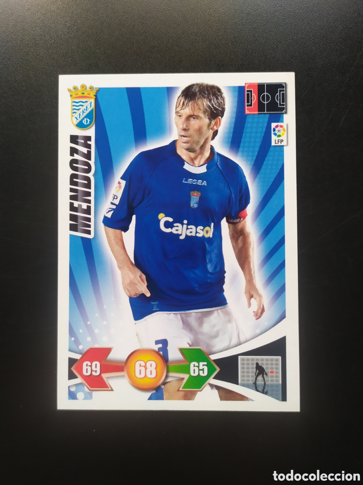 Cromos de F&uacute;tbol: Adrenalyn 2009 2010 09 10 panini Mendoza Xerez