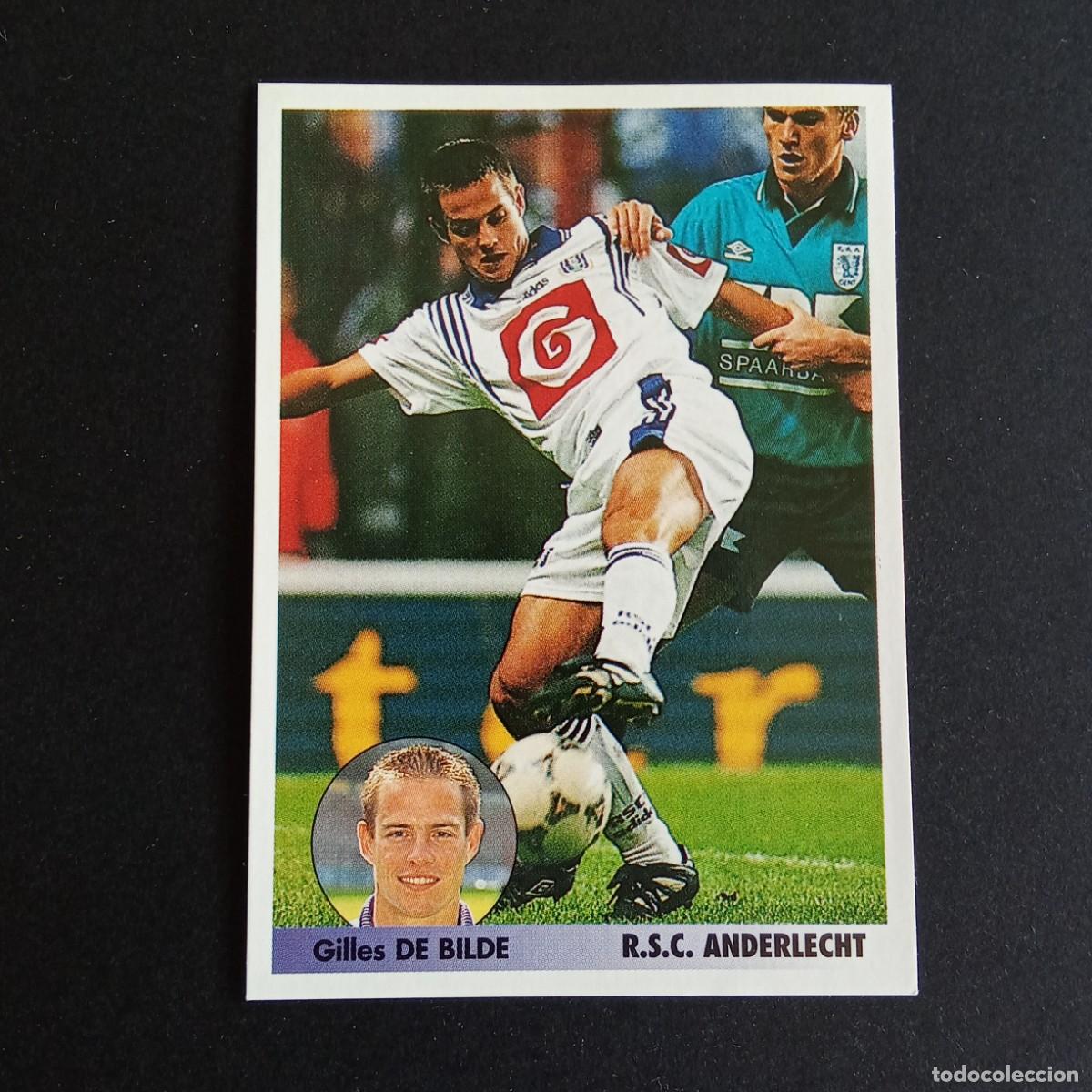 Cromos de F&uacute;tbol: LOS MEJORES EQUIPOS DE EUROPA 1996 1997 96 97 PANINI 12 DE BILDE ANDERLECHT SIN PEGAR