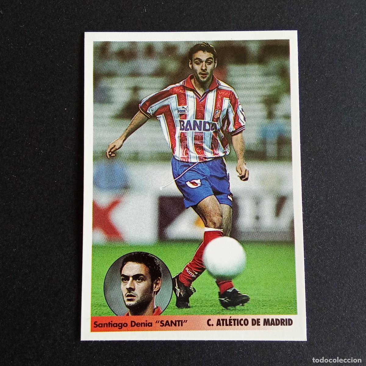 Figurine di Calcio: LOS MEJORES EQUIPOS DE EUROPA 1996 1997 96 97 PANINI 17 SANTI ATLETICO MADRID SIN PEGAR