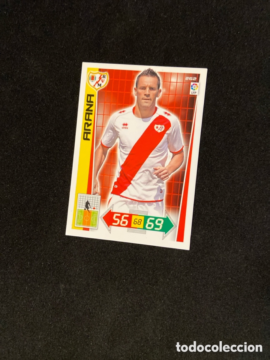 Football Stickers: ARANA 262 (RAYO VALLECANO) 2012-2013 12 13 ADRENALYN PANINI CROMO CARTA A-2