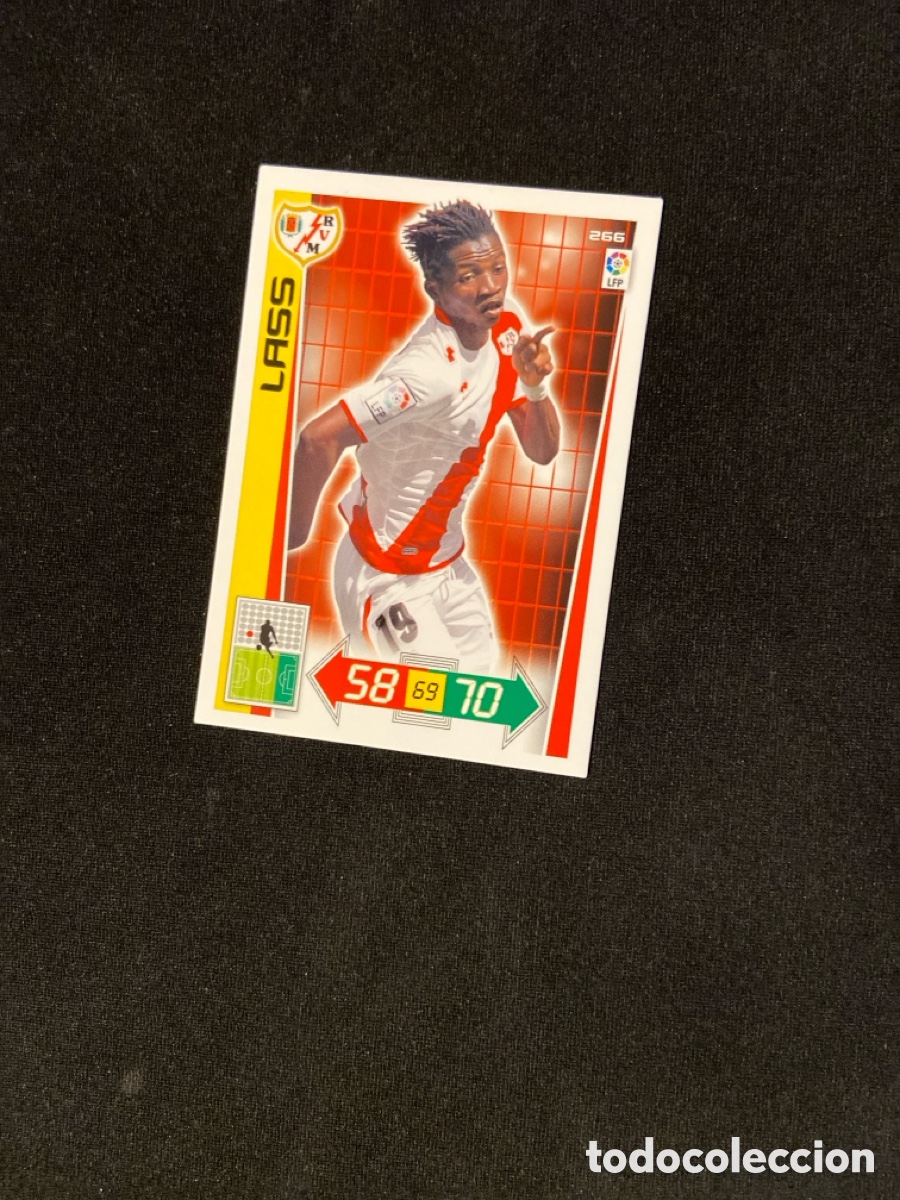 Cartes &agrave; collectionner de Football: LASS 266 (RAYO VALLECANO) 2012-2013 12 13 ADRENALYN PANINI CROMO CARTA A-2