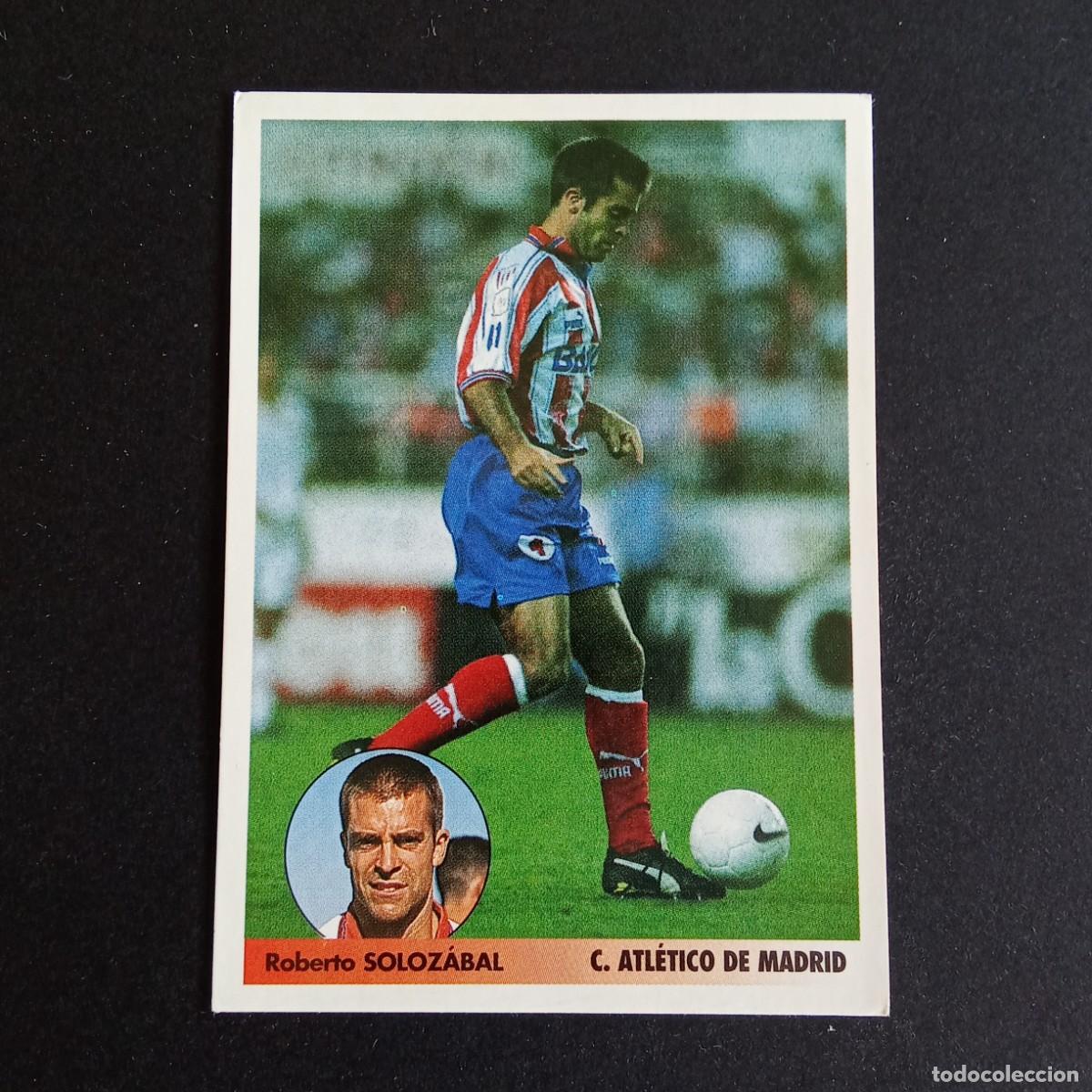 Cromos de Futebol: LOS MEJORES EQUIPOS DE EUROPA 1996 1997 96 97 PANINI 18 SOLOZABAL ATLETICO MADRID SIN PEGAR