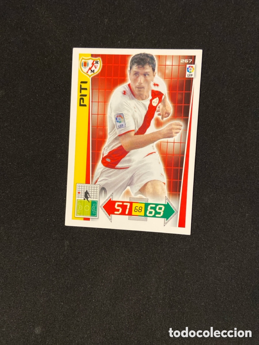 Cromos de f&uacute;tbol: PITI 267 (RAYO VALLECANO) 2012-2013 12 13 ADRENALYN PANINI CROMO CARTA A-2