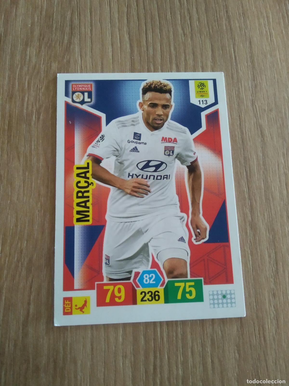 Figurine di Calcio: 113 MAR&Ccedil;AL OLYMPIQUE LYON CROMO FUTBOL PANINI LIGUE 1 FOOT 19-20 FRANCIA ADRENALYN 2019-2020