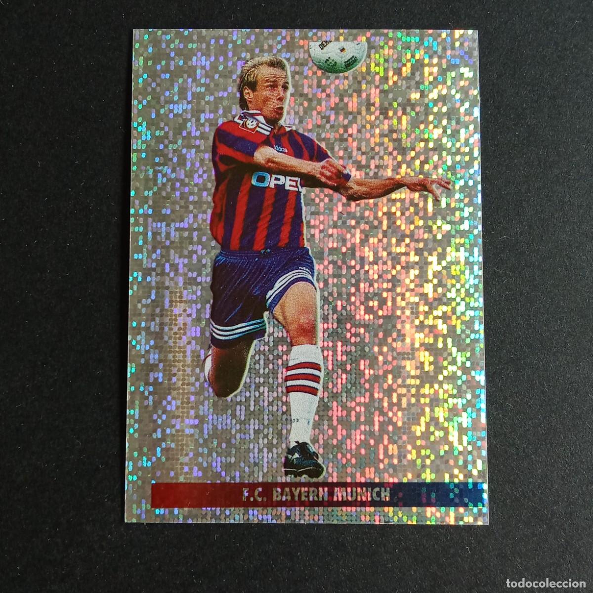 Figurine di Calcio: LOS MEJORES EQUIPOS DE EUROPA 1996 1997 96 97 PANINI 53 KLINSMANN B. MUNICH BRILLANTI FINA SIN PEGAR