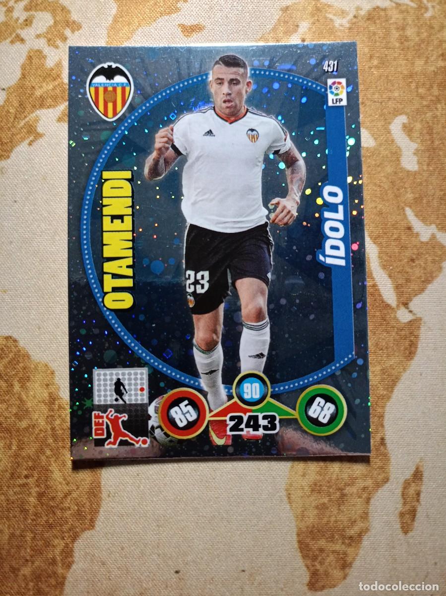 Fu&szlig;ball-Sticker: &Iacute;dolo 431 OTAMENDI Adrenalyn 2014-15