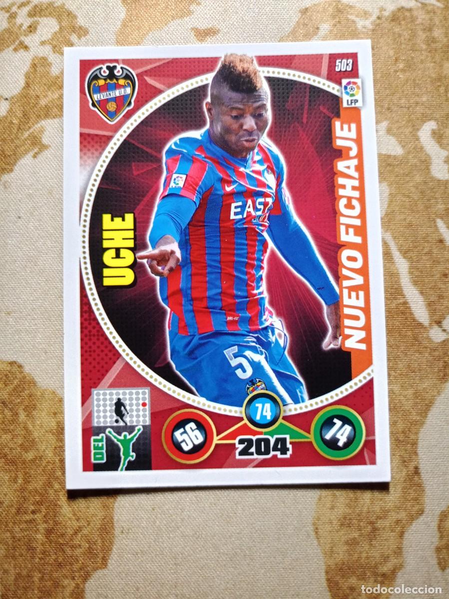 Fu&szlig;ball-Sticker: Nuevo fichaje 503 UCHE Adrenalyn 2014-15