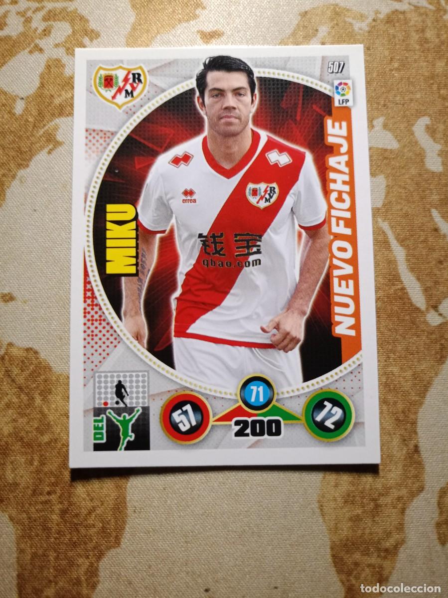 Football Stickers: Nuevo fichaje 507 MIKU Adrenalyn 2014-15