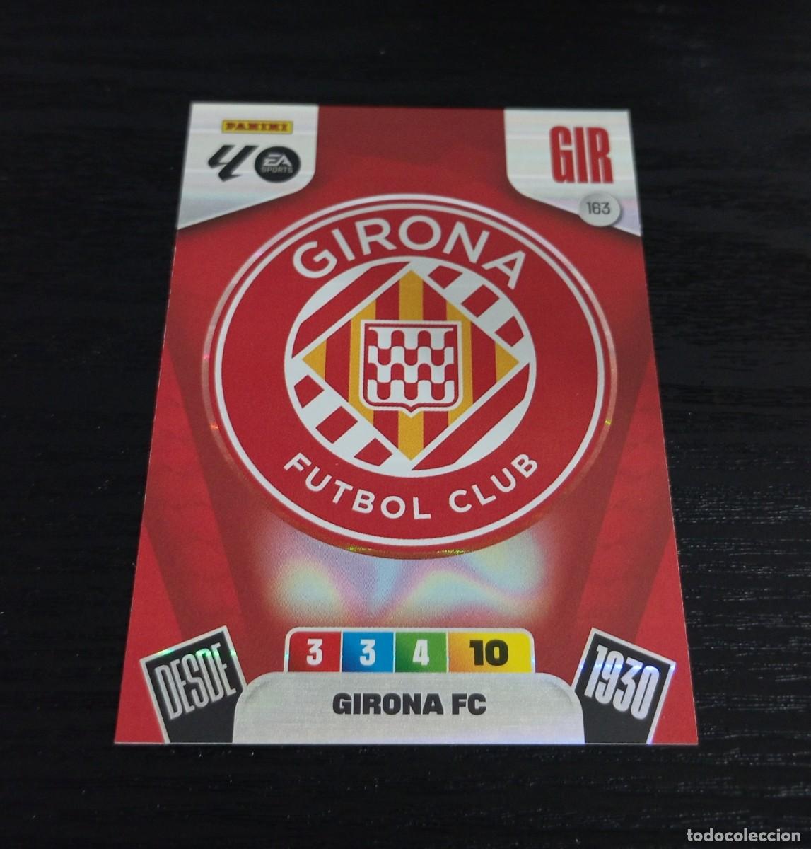 Fu&szlig;ball-Sticker: -ADRENALYN 25-26 : 163 ESCUDO ( GIRONA )