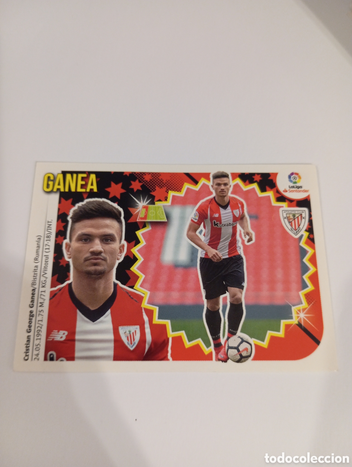 Fu&szlig;ball-Sticker: Ganea 7 BIS Athletic Club liga este 18-19 panini 2018 2019
