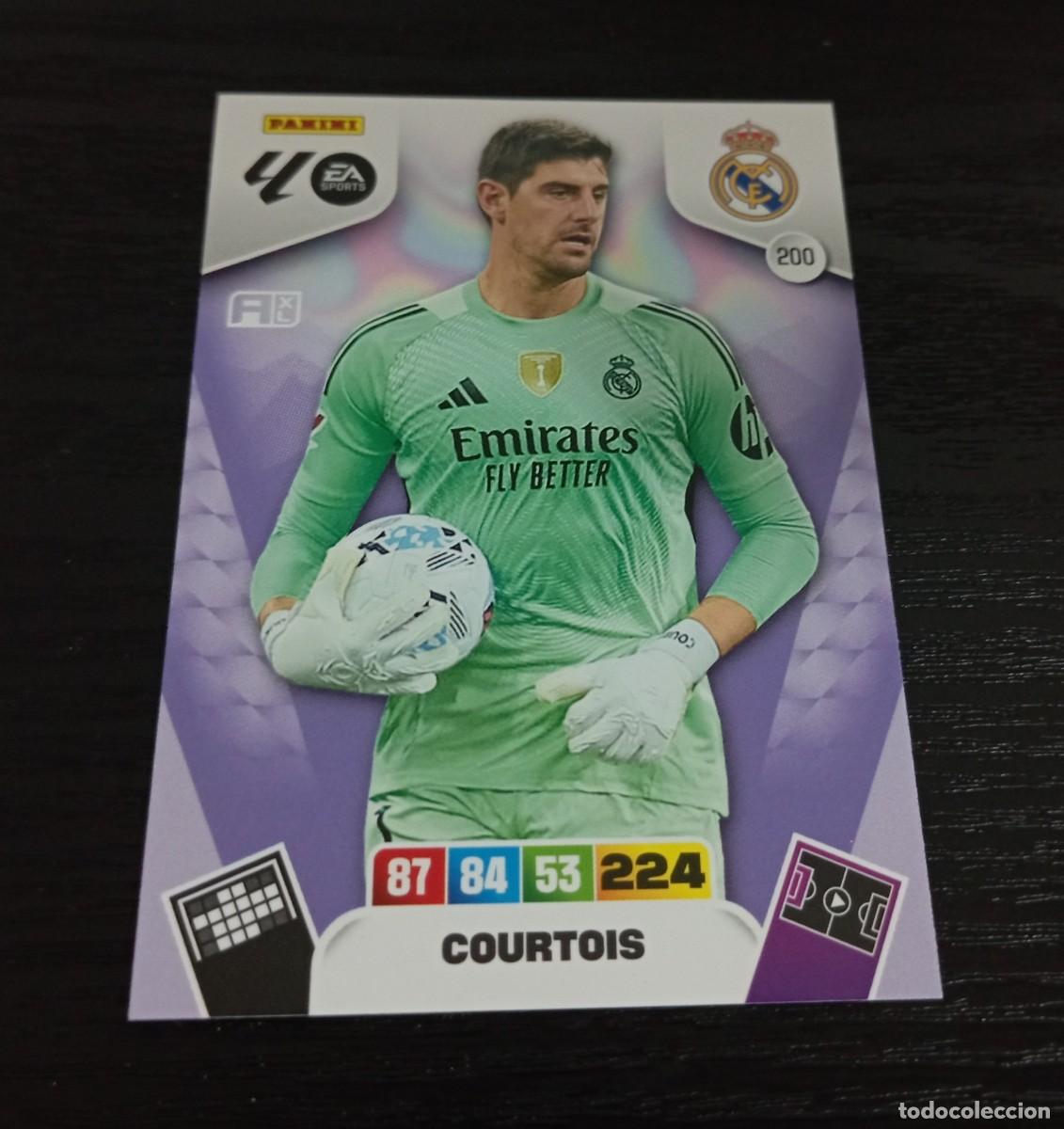 Cromos de F&uacute;tbol: -ADRENALYN 25-26 : 200 COURTOIS ( REAL MADRID )