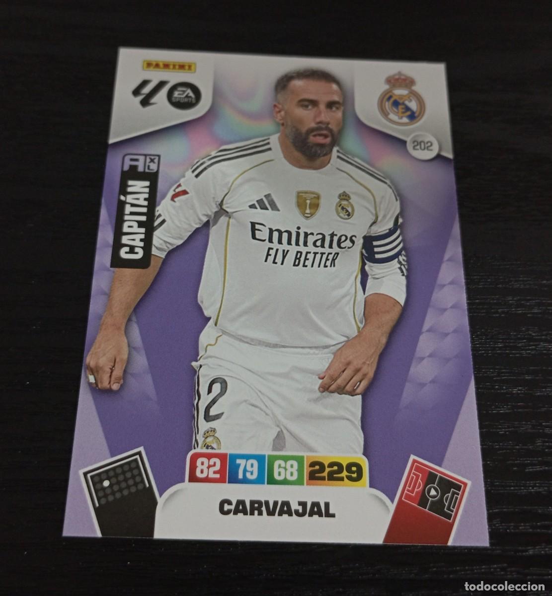 Figurine di Calcio: -ADRENALYN 25-26 : 202 CARVAJAL ( REAL MADRID )