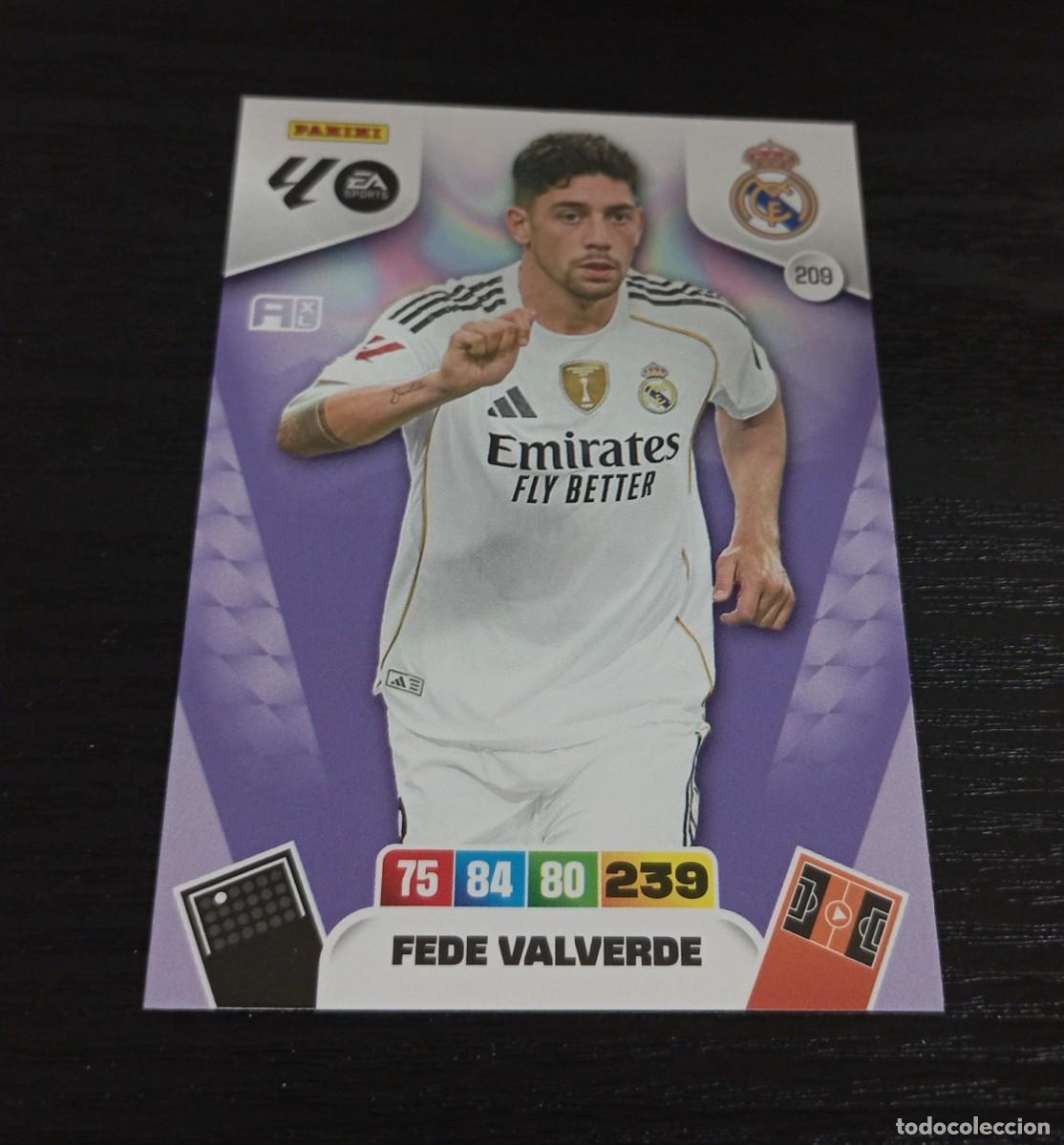 Cromos de Futebol: -ADRENALYN 25-26 : 209 FEDE VALVERDE ( REAL MADRID )