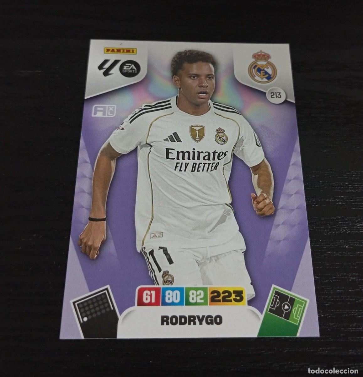 Figurine di Calcio: -ADRENALYN 25-26 : 213 RODRYGO ( REAL MADRID )