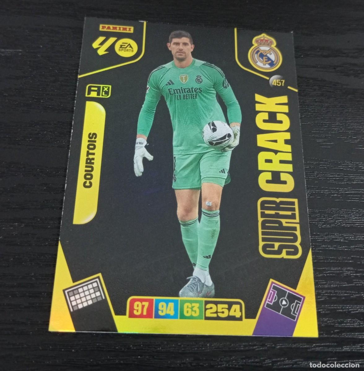 Cromos de F&uacute;tbol: -ADRENALYN 25-26 : 457 COURTOIS ( REAL MADRID ) -- SUPER CRACK --