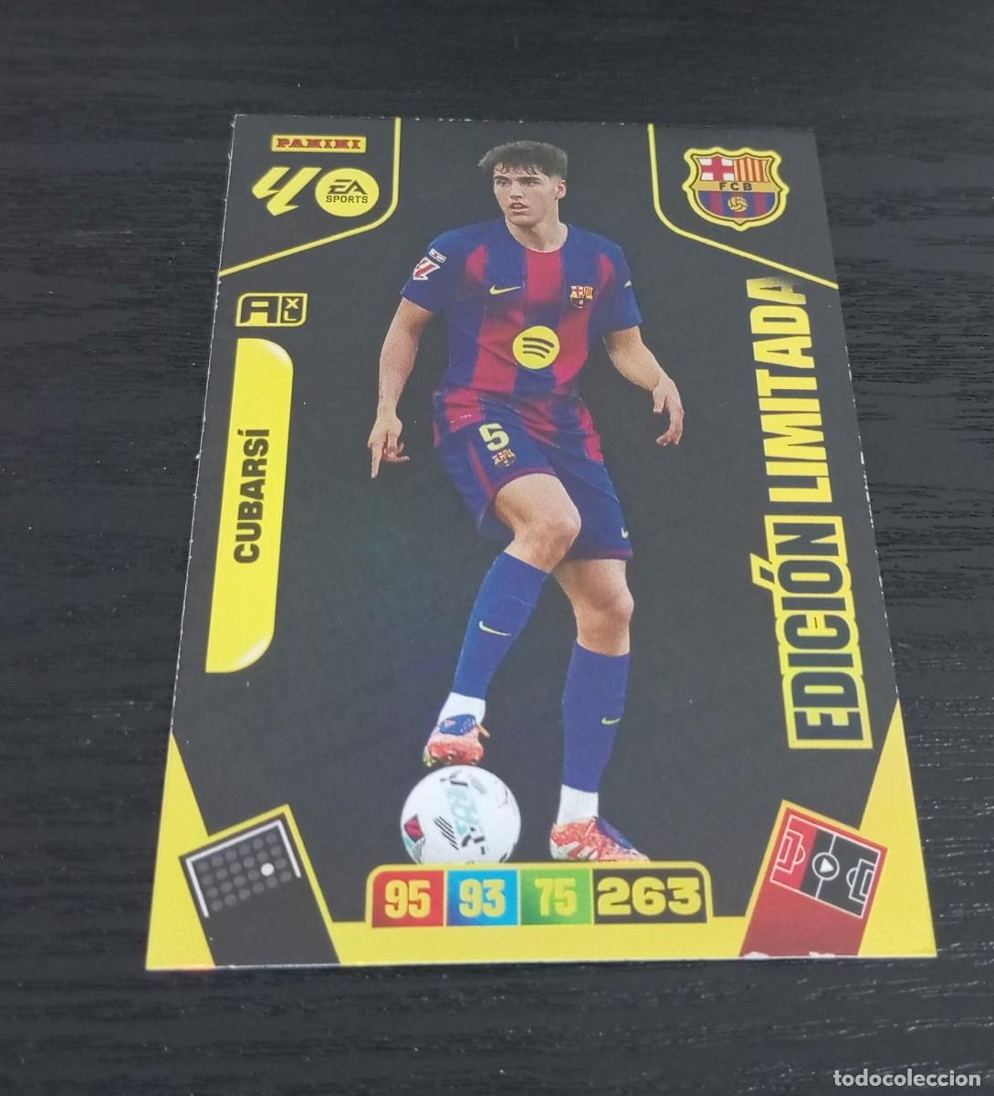 Cromos de F&uacute;tbol: -ADRENALYN 25-26 : CUBARSI ( BARCELONA ) -- EDICION LIMITADA --