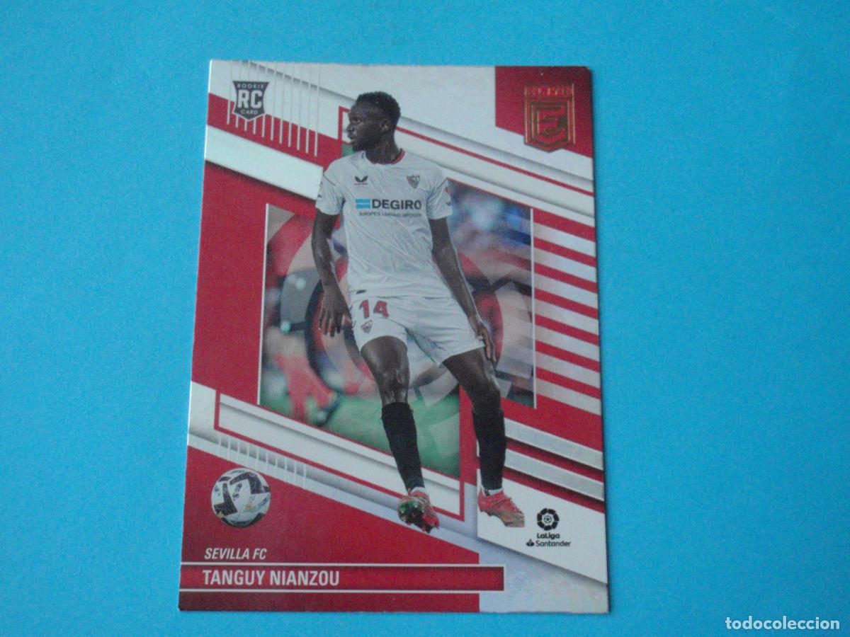 Figurine di Calcio: 218 TANGUY NIANZOU Sevilla ROOKIE CARD. DONRUSS ELITE LA LIGA SOCCER 2022 2023 PANINI. 22 23