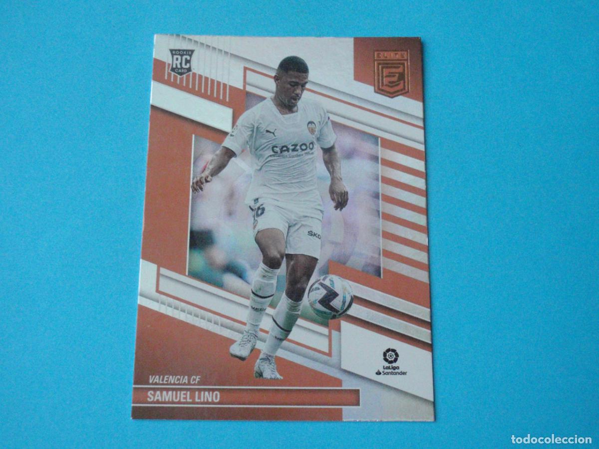 Cromos de Futebol: 223 SAMUEL LINO Valencia ROOKIE CARD. DONRUSS ELITE LA LIGA SOCCER 2022 2023 PANINI. 22 23