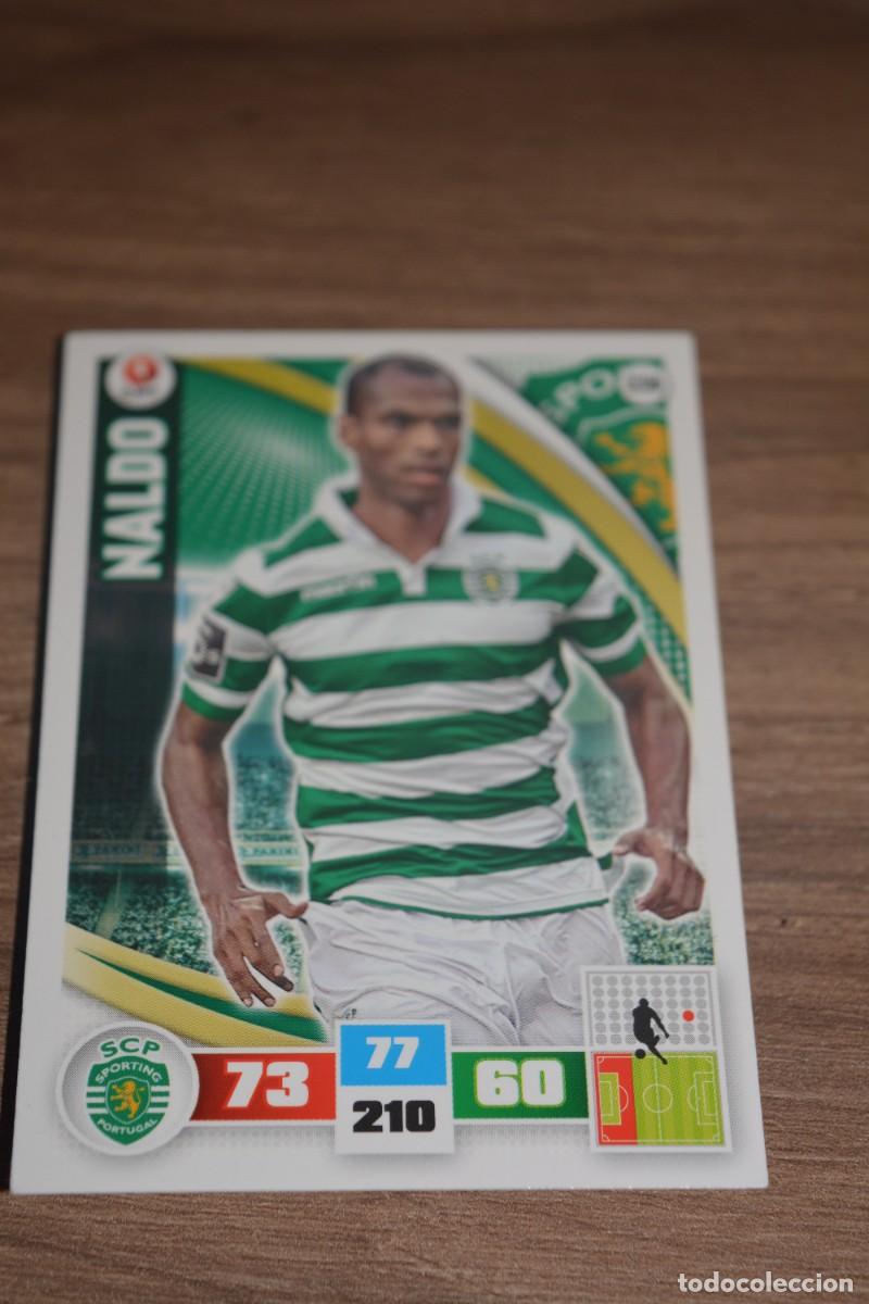 Figurine di Calcio: Atenci&oacute;n aficionados del Granada,Getafe,Espanyol y Racing Ferrol.Card Naldo con el Sporting Lisboa