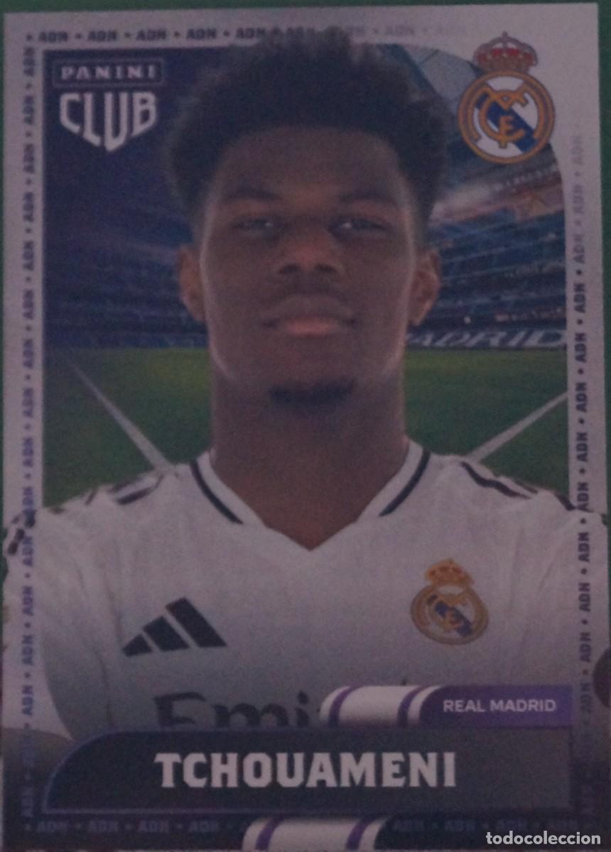 Fu&szlig;ball-Sticker: PANINI CLUB / TCHOUAMENI / REAL MADRID / 22