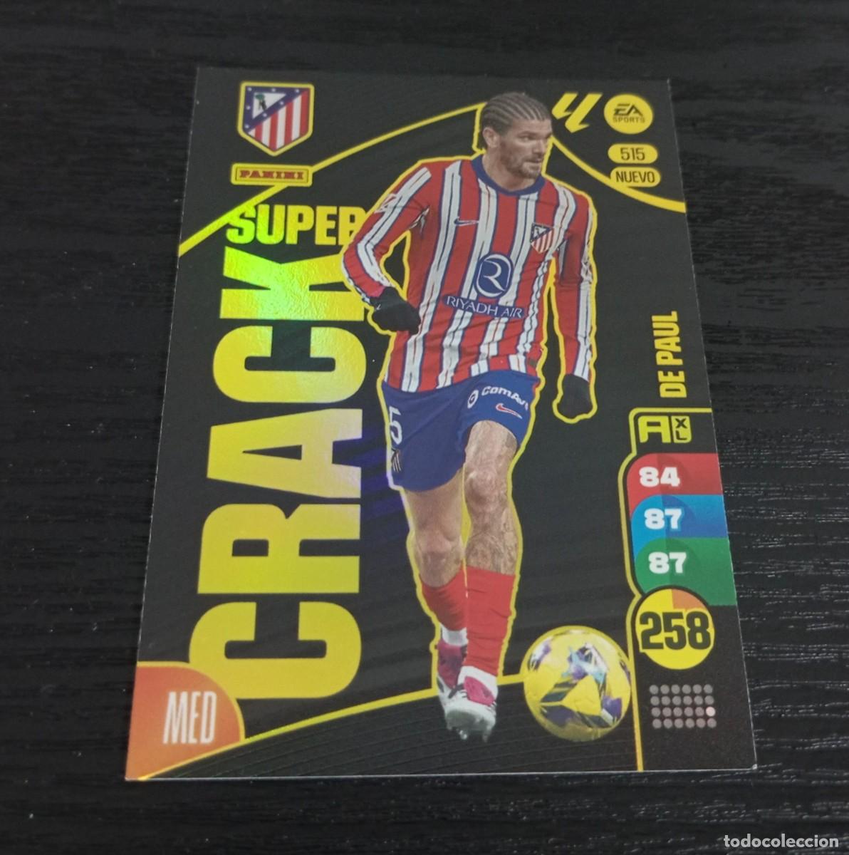 Fu&szlig;ball-Sticker: -ADRENALYN 24-25 : 515 DE PAUL ( AT.MADRID ) -- NUEVO SUPER CRACK --