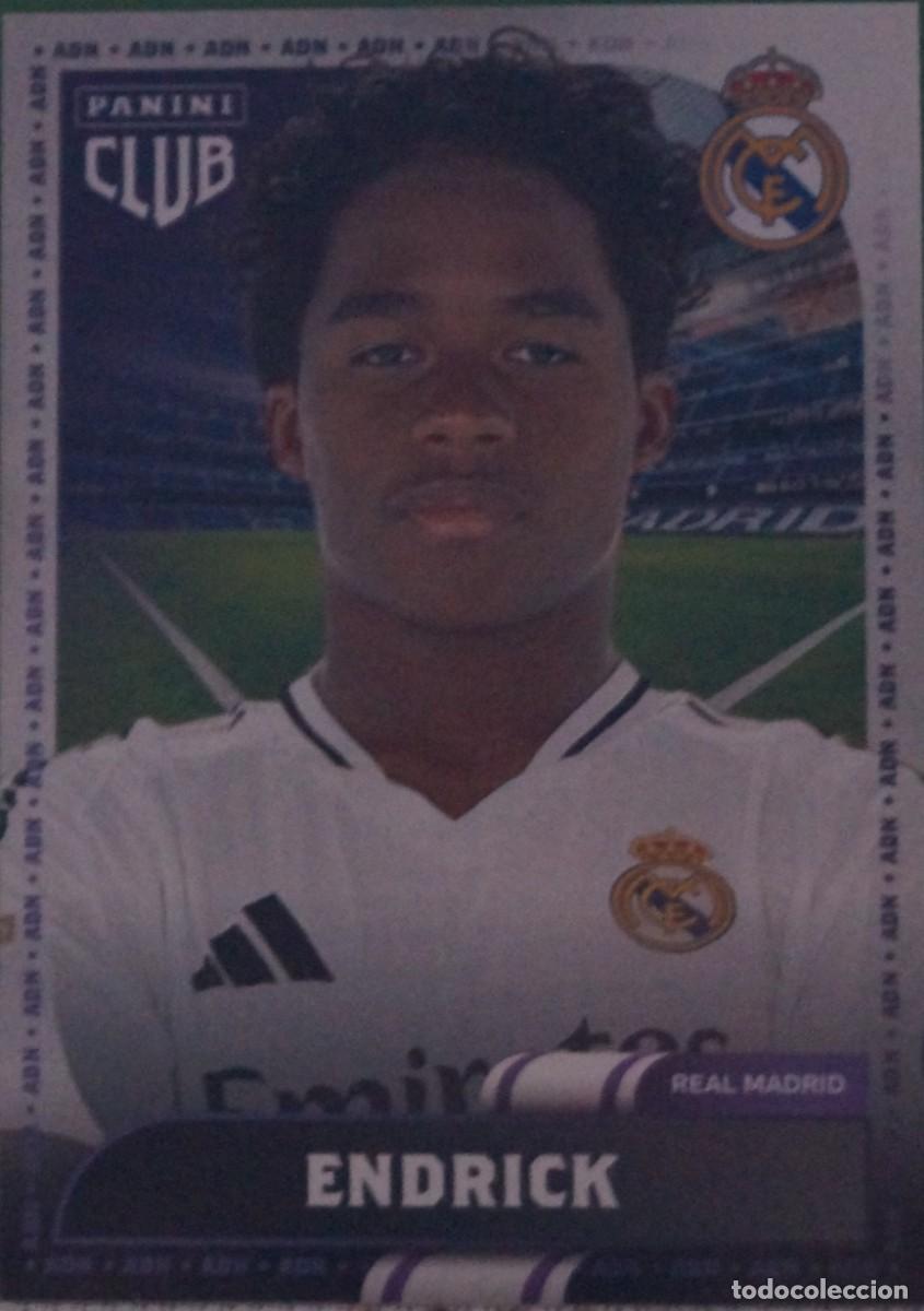 Cromos de f&uacute;tbol: PANINI CLUB / ENDRICK / REAL MADRID / 31