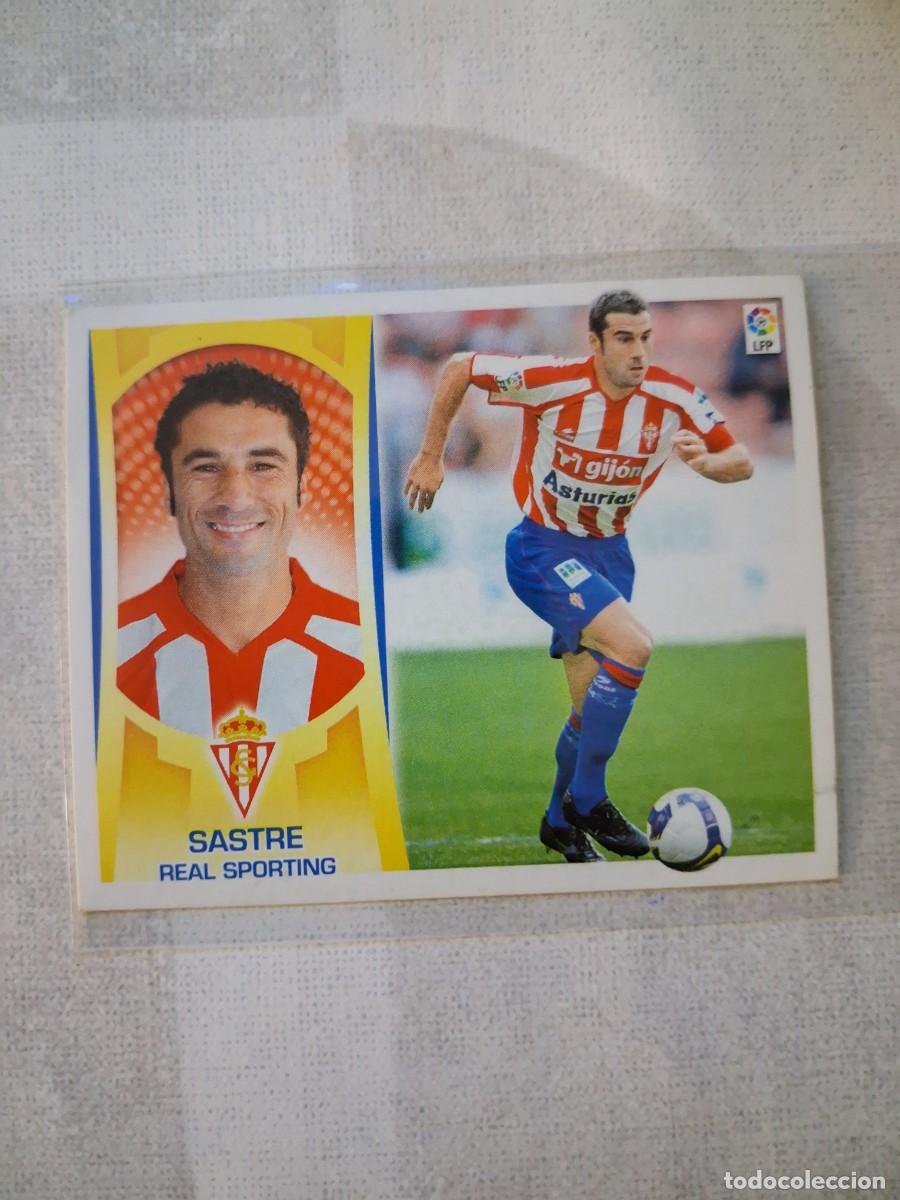 Cromos de F&uacute;tbol: Ediciones Este Liga 2009-2010 09-10 Sin Pegar Real Sporting de Gijon 3 Sastre