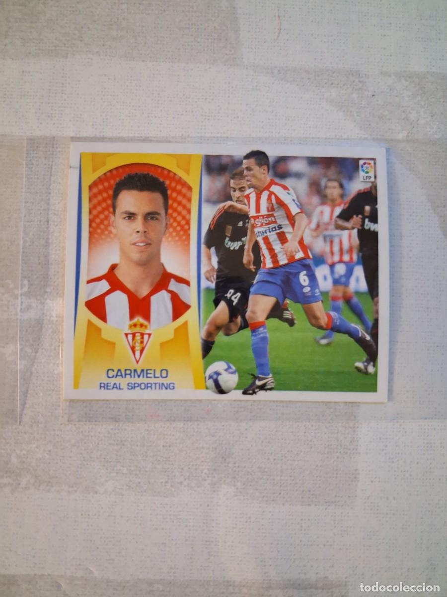 Cromos de F&uacute;tbol: Ediciones Este Liga 2009-2010 09-10 Sin Pegar Real Sporting de Gijon 13B Carmelo