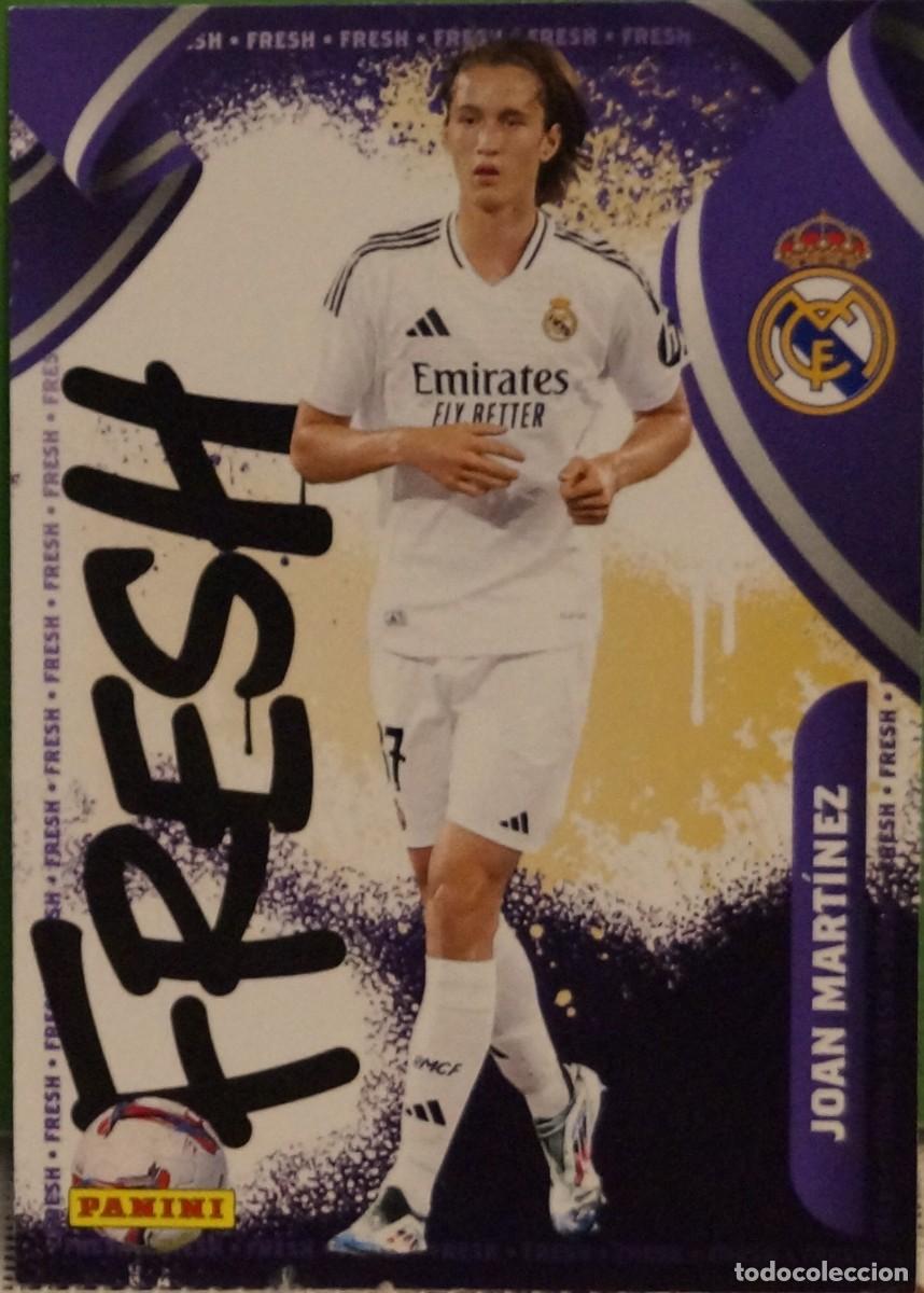 Figurine di Calcio: PANINI CLUB / JOAN MARTINEZ / REAL MADRID / 50