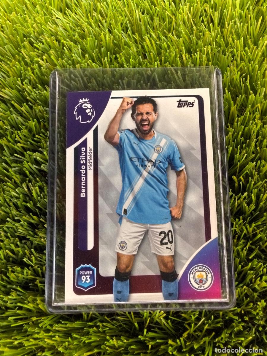 Cromos de Futebol: N&ordm; 191 Bernardo Silva Manchester City Topps Premier League 25 26
