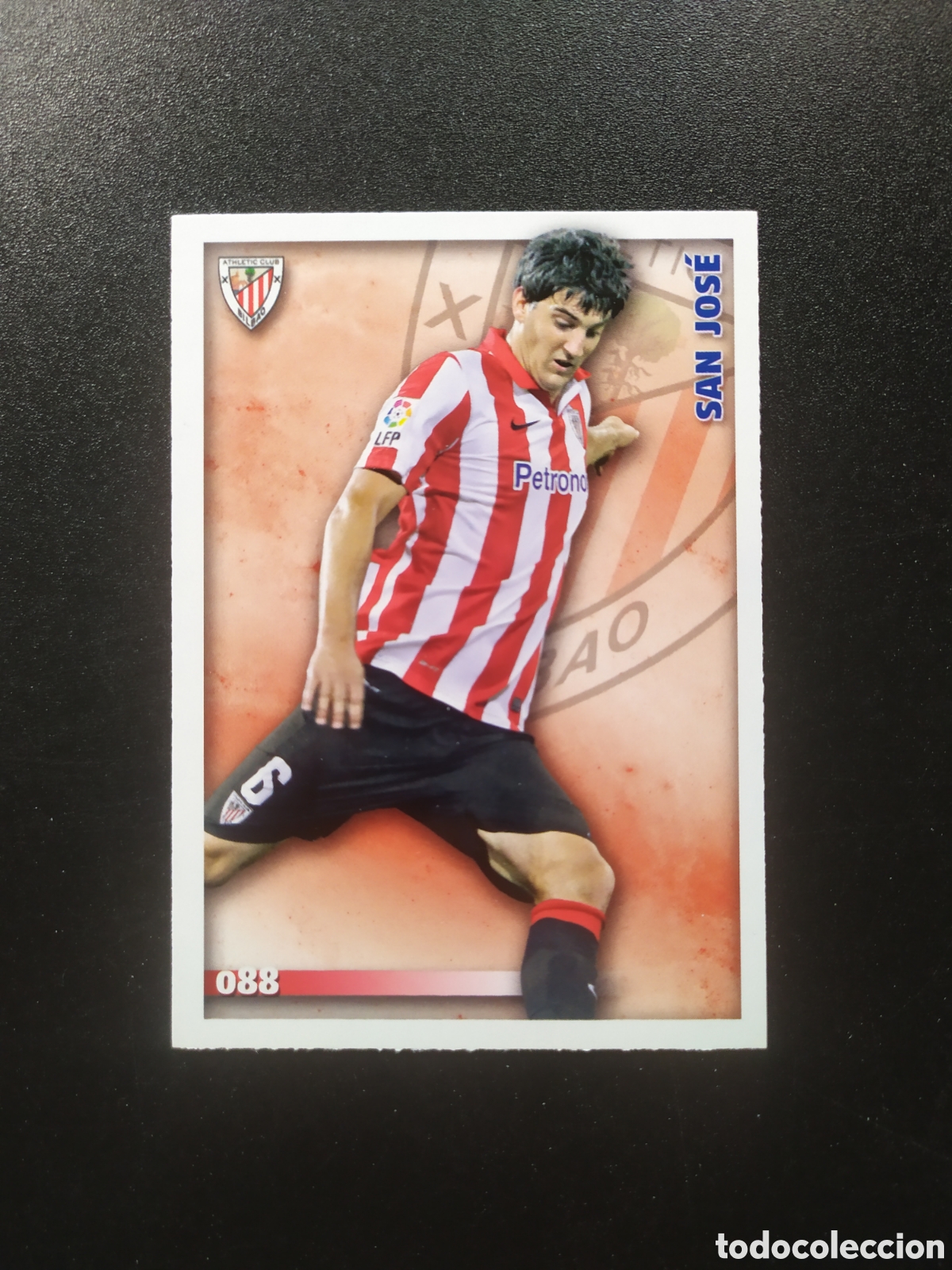 Figurine di Calcio: Mundicromo fichas Liga 2014 2015 14 15 San Jos&eacute; n&deg; 88 Athletic Bilbao