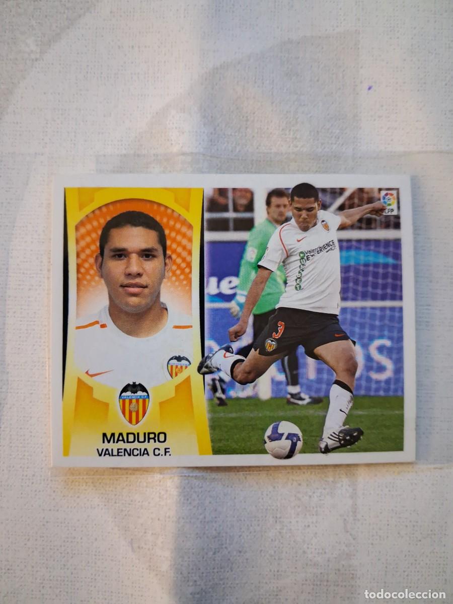 Figurine di Calcio: Ediciones Este Liga 2009-2010 09-10 Sin Pegar Valencia CF 4A Maduro