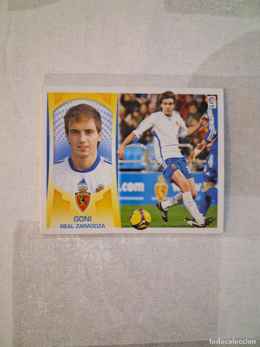 Cromos de F&uacute;tbol: Ediciones Este Liga 2009-2010 09-10 Sin Pegar Real Zaragoza 6B Goni