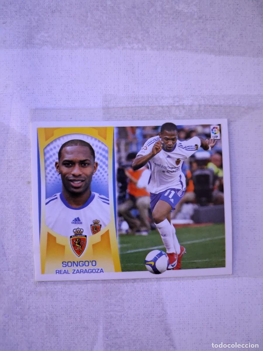 Cromos de F&uacute;tbol: Ediciones Este Liga 2009-2010 09-10 Sin Pegar Real Zaragoza 13 Songo'o