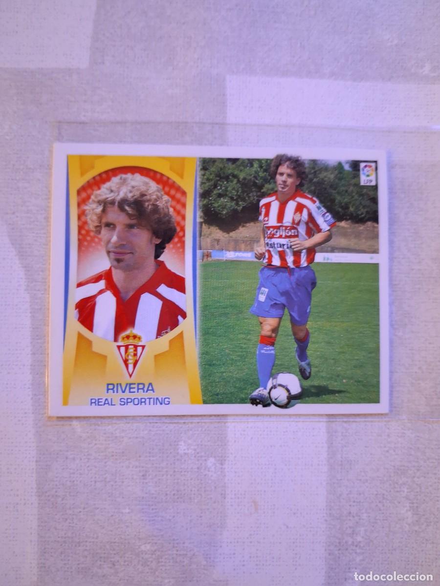 Cromos de F&uacute;tbol: Ediciones Este Liga 2009-2010 09-10 Sin Pegar Ultimos Fichajes Real Sporting de Gijon 4 Rivera