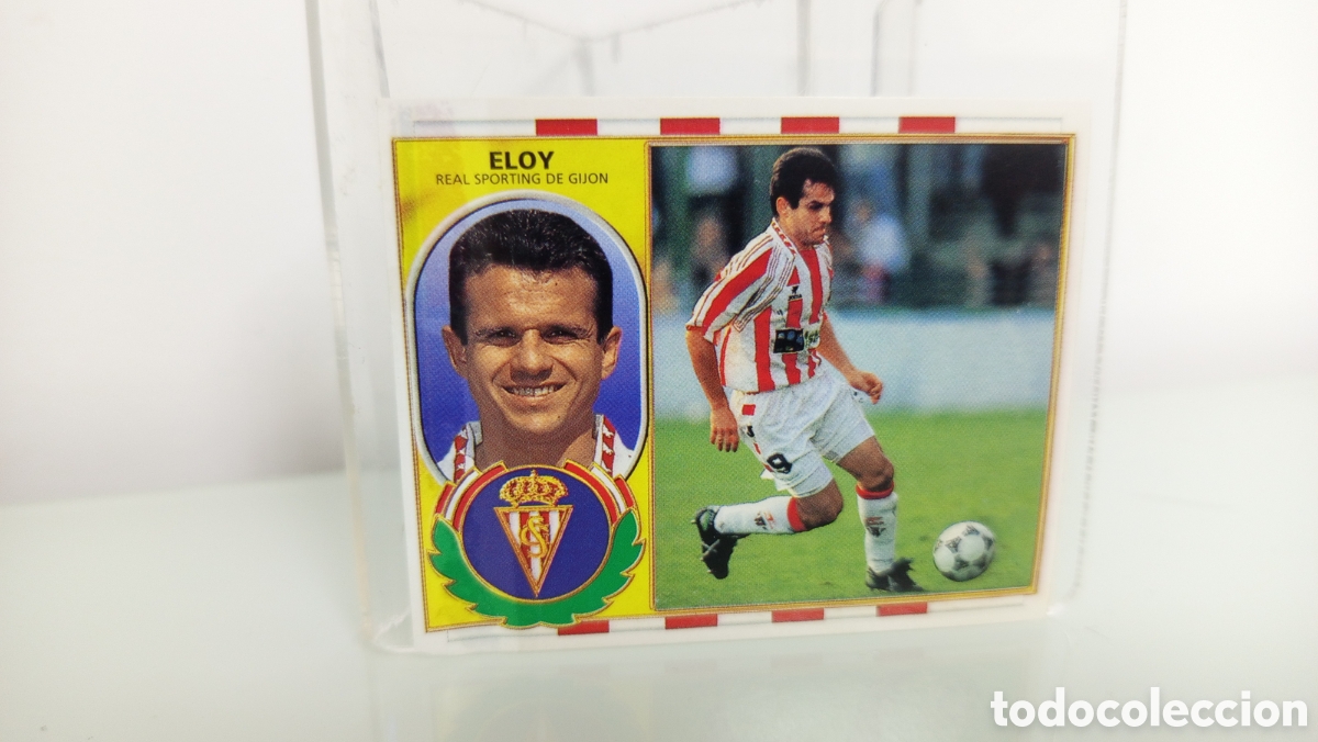 Cromos de F&uacute;tbol: ❇️ CROMO STICKER ⚽ ELOY SPORTING DE GIJ&Oacute;N 96 97 1996 1997 ESTE DESPEGADO LATERAL (VER) ❇️