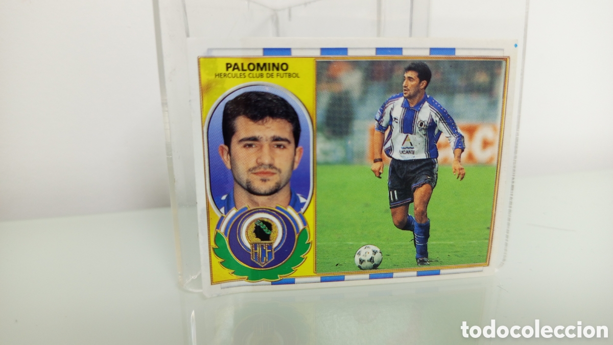 Cromos de F&uacute;tbol: ❇️ CROMO STICKER ⚽ PALOMINO H&Eacute;RCULES 96 97 1996 1997 ESTE DESPEGADO LATERAL (VER) ❇️
