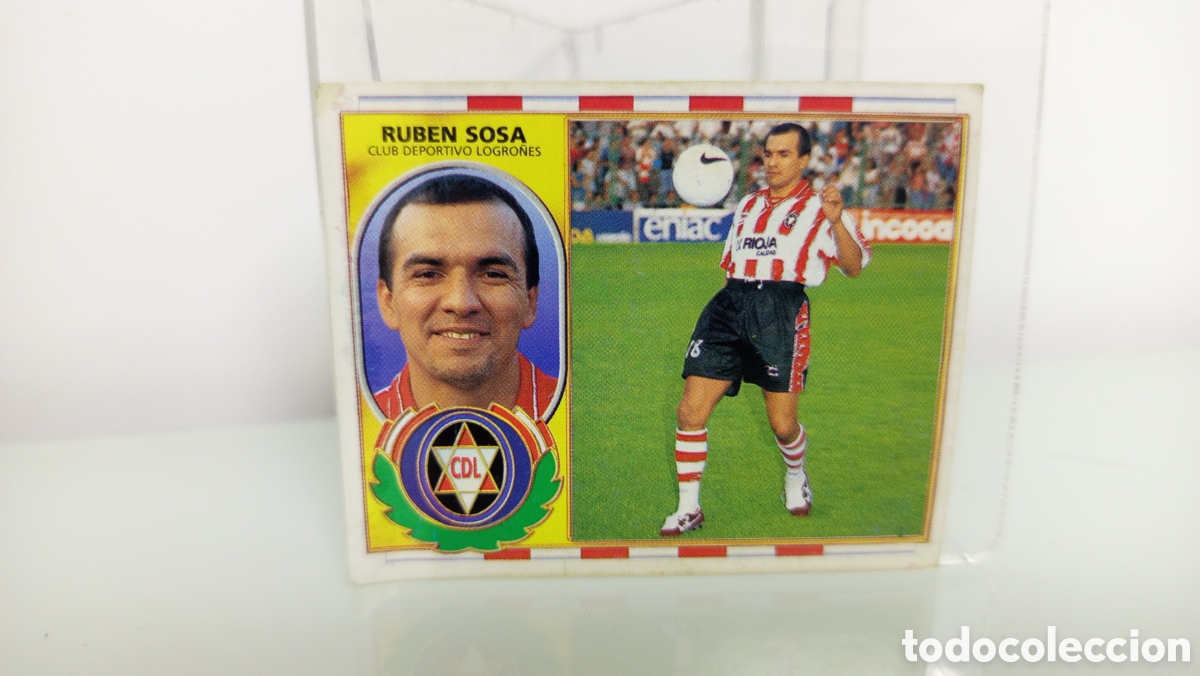 Cromos de F&uacute;tbol: ❇️ CROMO STICKER ⚽ RUB&Eacute;N SOSA LOGRO&Ntilde;&Eacute;S COLOCA 96 97 1996 1997 ESTE DESPEGADO LATERAL (VER) ❇️