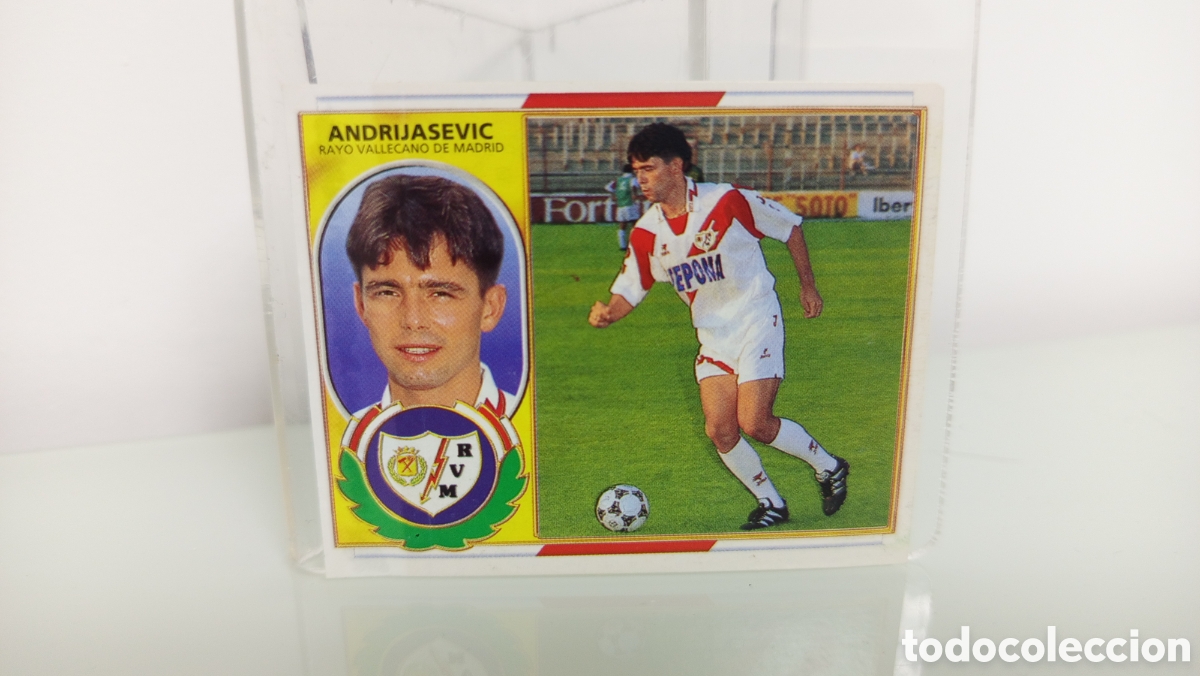 Figurine di Calcio: ❇️ CROMO STICKER ⚽ ANDRIJASEVIC RAYO VALLECANO 96 97 1996 1997 ESTE DESPEGADO LATERAL (VER) ❇️