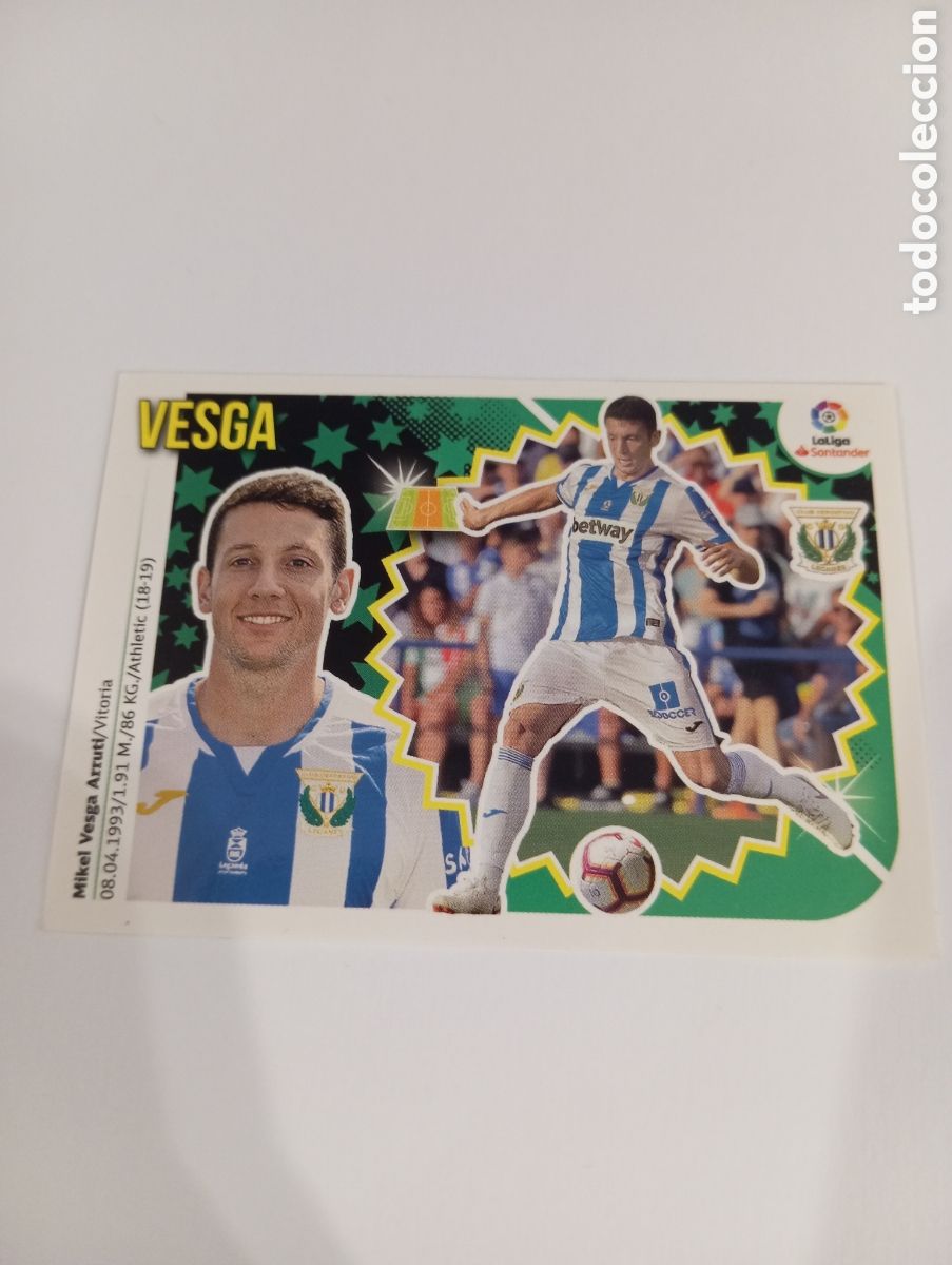 Fu&szlig;ball-Sticker: Vesga 12 Legan&eacute;s liga este 18-19 panini 2018 2019